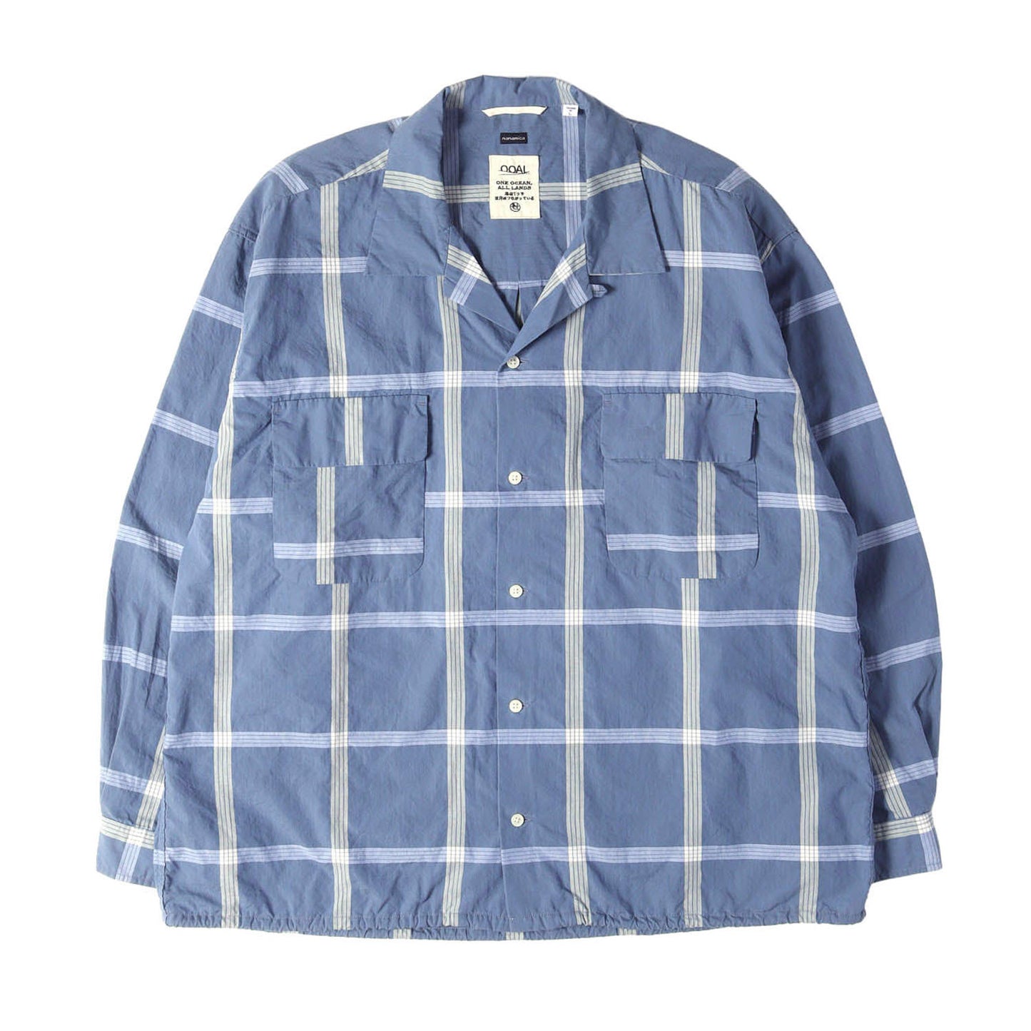 25SS オーバーサイズ オープンカラー パラカ チェックシャツ(PALAKA Check Shirt)