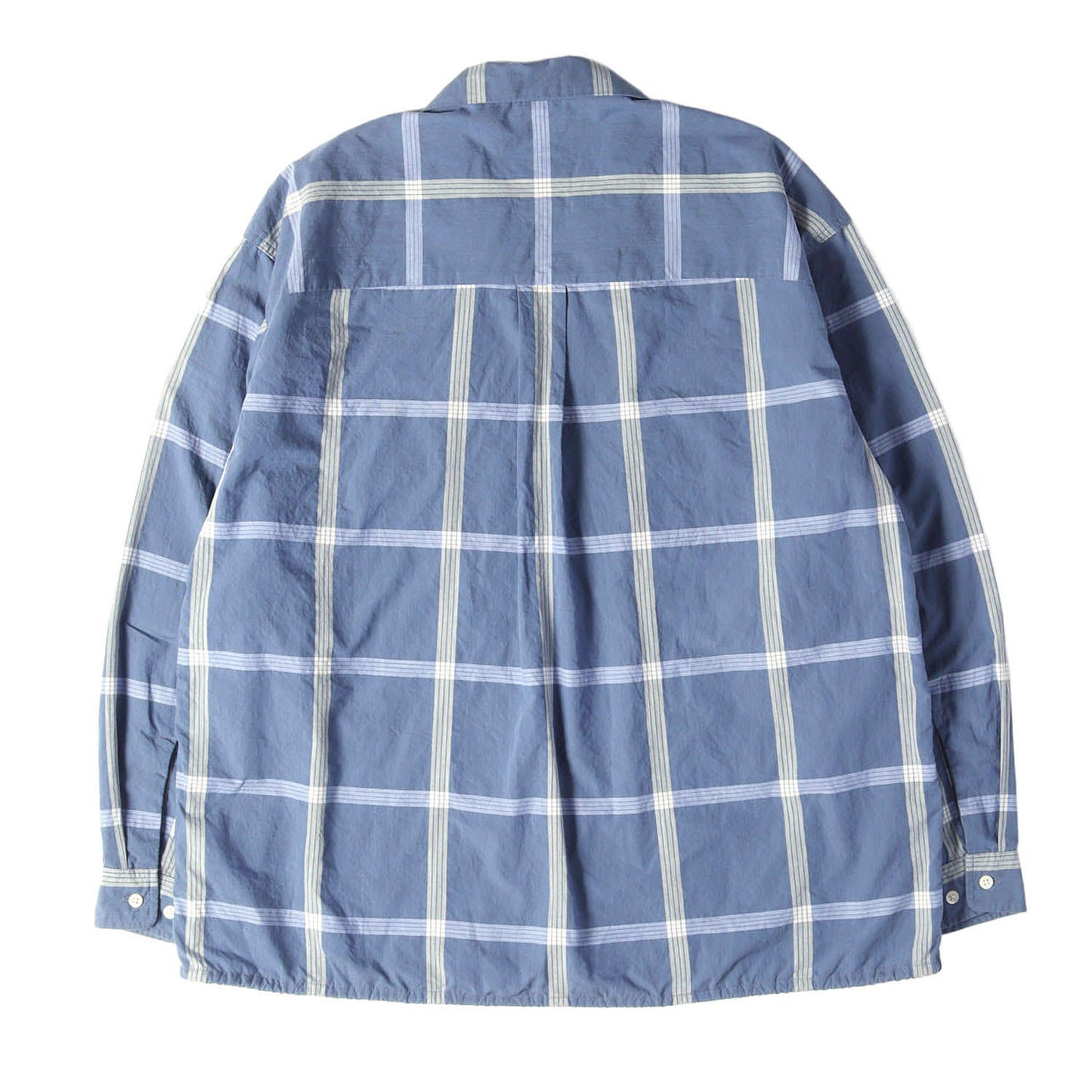 25SS オーバーサイズ オープンカラー パラカ チェックシャツ(PALAKA Check Shirt)