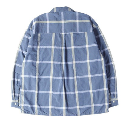 25SS オーバーサイズ オープンカラー パラカ チェックシャツ(PALAKA Check Shirt)