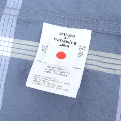 25SS オーバーサイズ オープンカラー パラカ チェックシャツ(PALAKA Check Shirt)