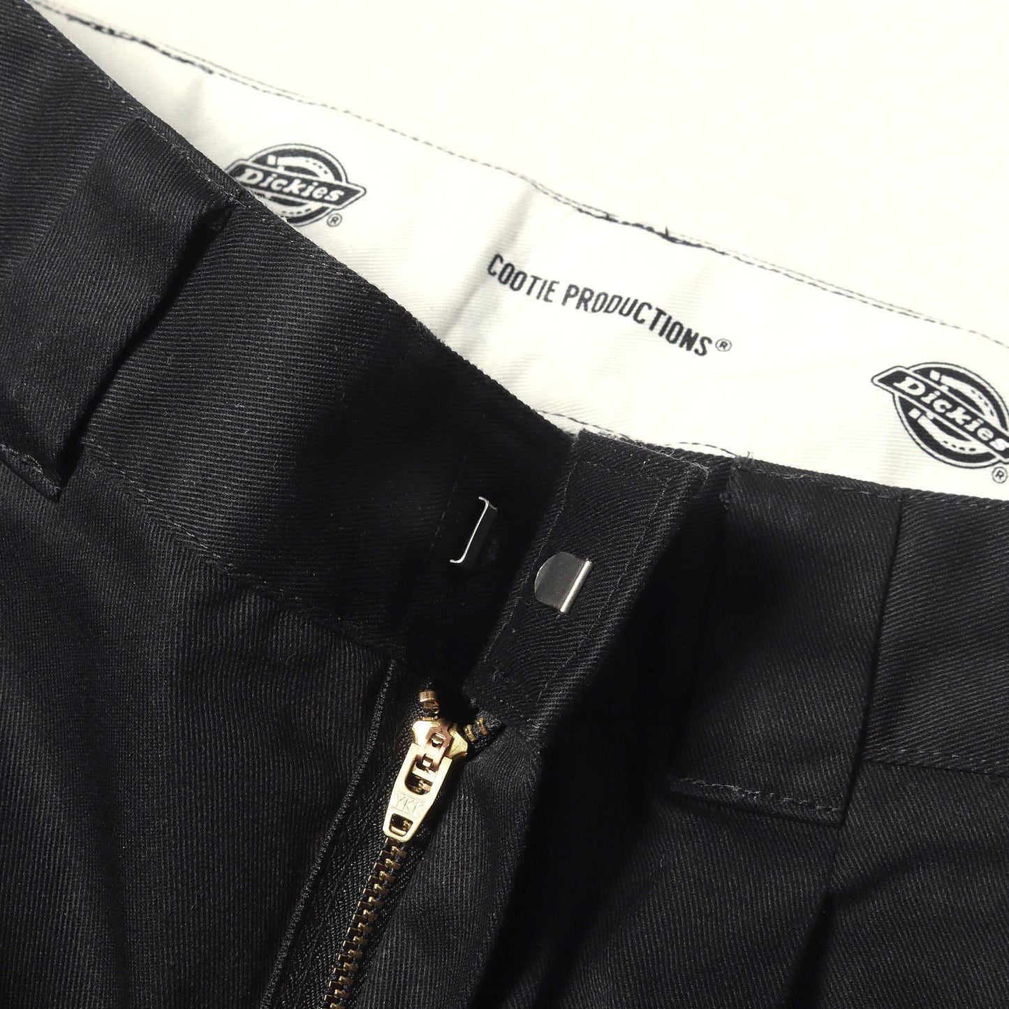 21SS ×Dickies T/Cツイル 1タック テーパード チノパンツ(T/C 1 Tuck Trousers)