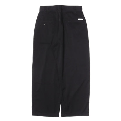 24SS 1タック ワイド ナイロンツイル チノパンツ(Nylon Chino Cloth 1 Tuck Trousers)