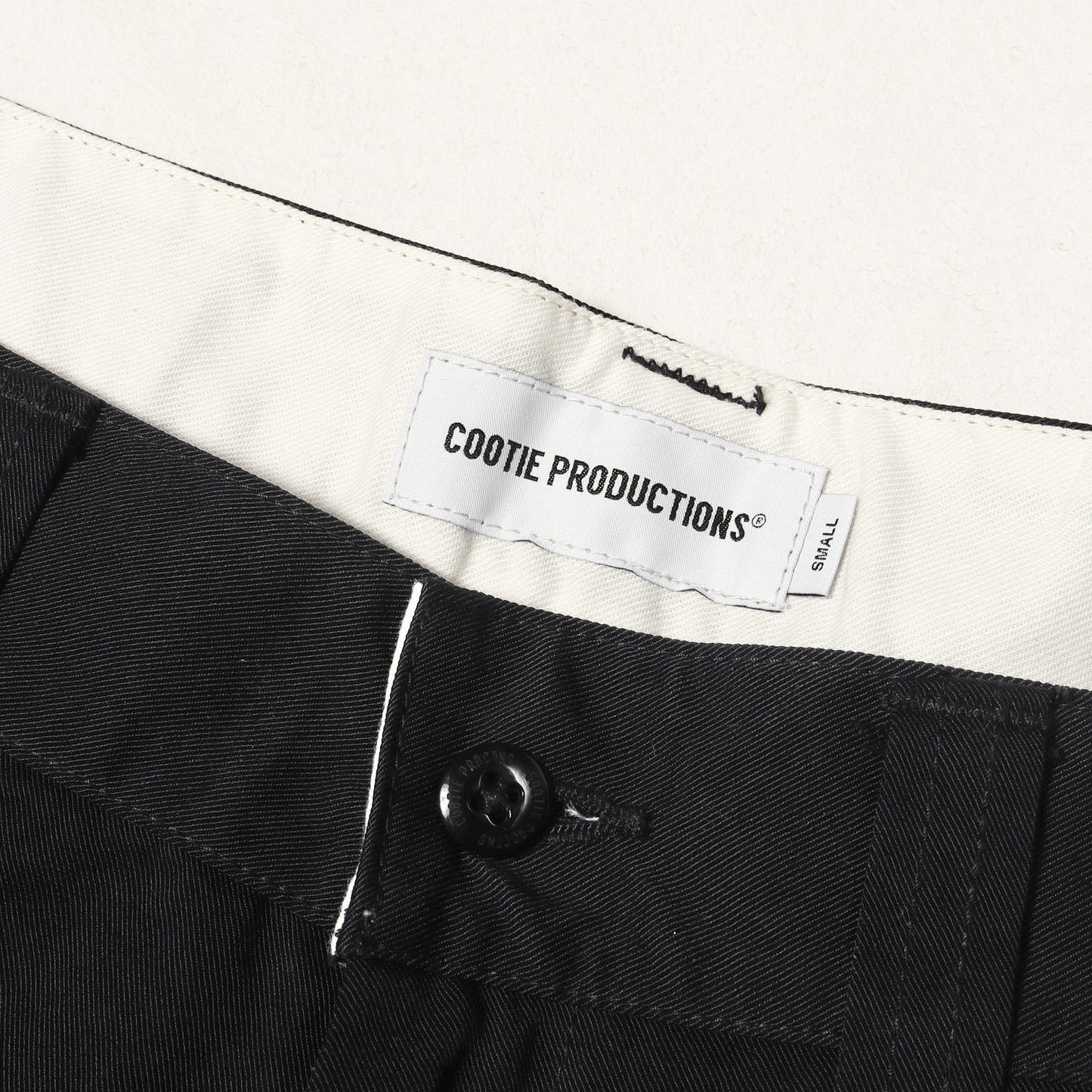 24SS 1タック ワイド ナイロンツイル チノパンツ(Nylon Chino Cloth 1 Tuck Trousers)
