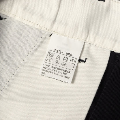 24SS 1タック ワイド ナイロンツイル チノパンツ(Nylon Chino Cloth 1 Tuck Trousers)