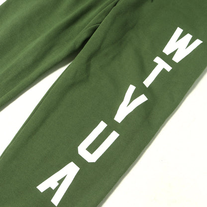 21AW ブランドロゴ スウェットパンツ(STENCIL / TROUSER / COPO)