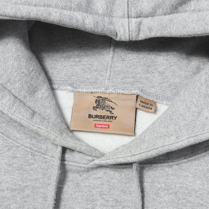 22SS ×Burberry ノバチェック BOXロゴ スウェットパーカー(Box Logo Hooded Sweatshirt)
