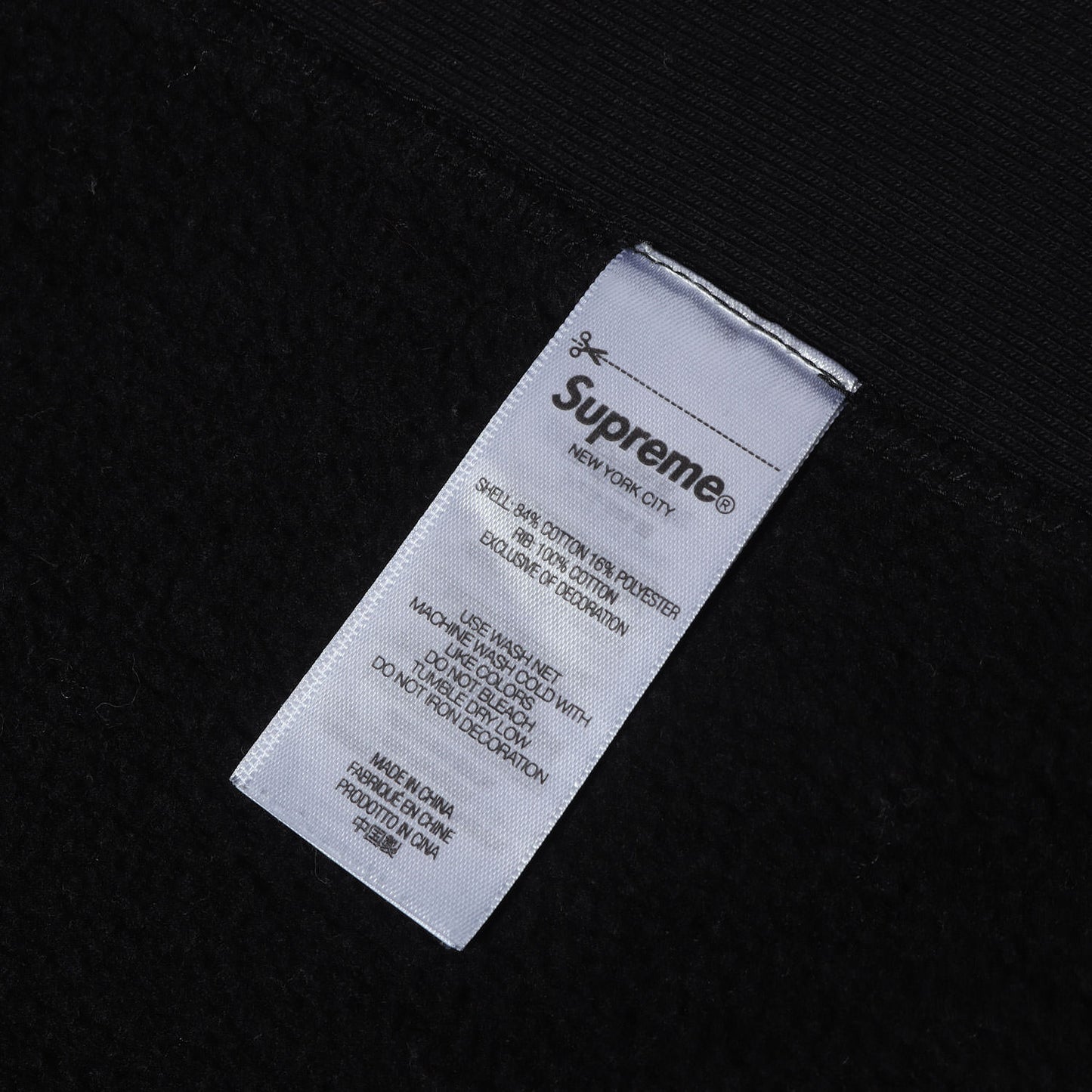 25SS ウォッシュド BOXロゴ クルーネック スウェット(Washed Box Logo Crewneck)