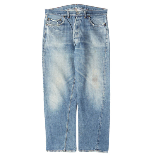 [希少 ビッグサイズ] 70s 501 66前期 デニムパンツ / USA製 ボタン裏刻印6