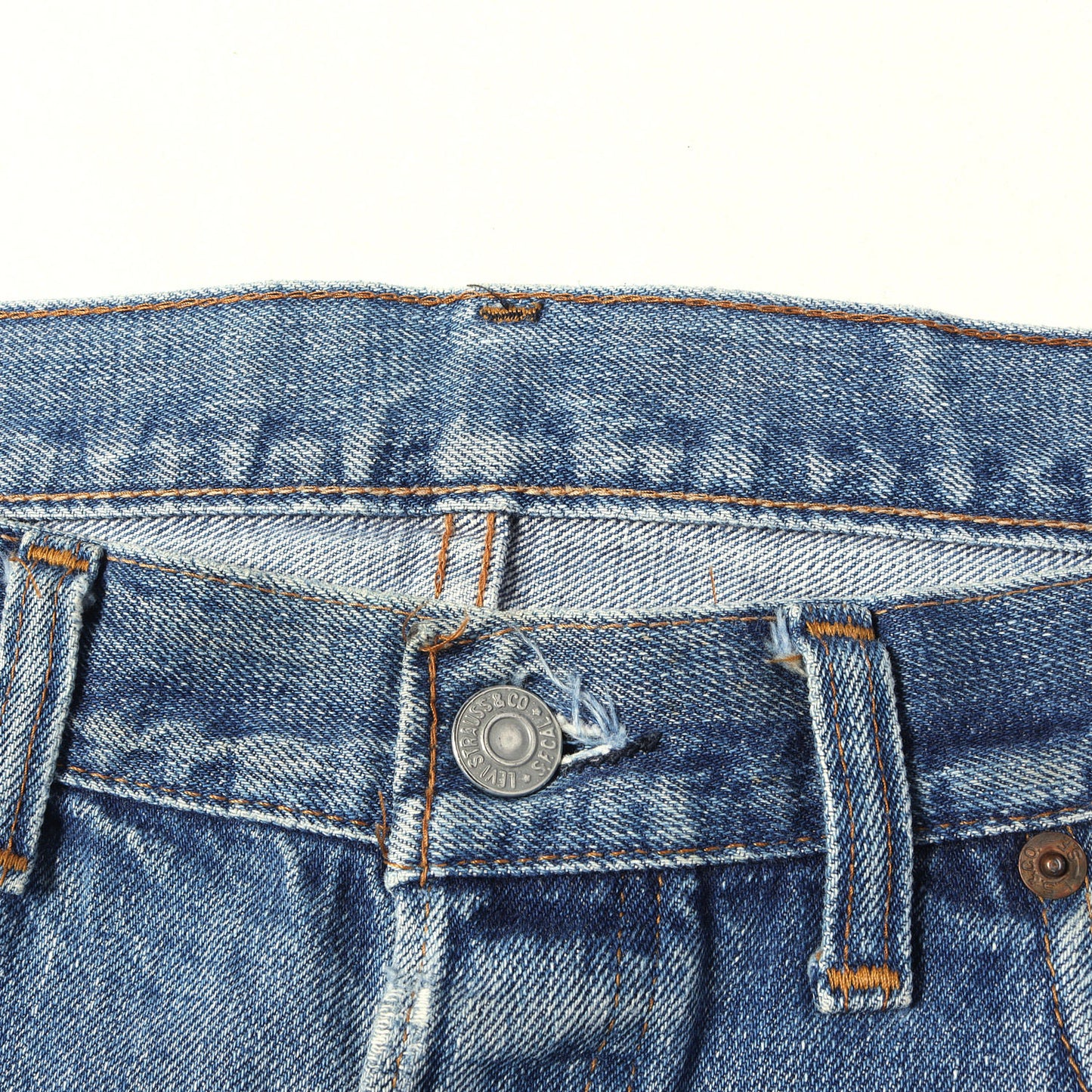 [希少 ビッグサイズ] 70s 501 66前期 デニムパンツ / USA製 ボタン裏刻印6