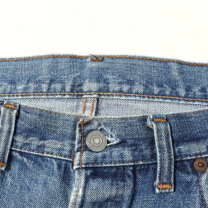 [希少 ビッグサイズ] 70s 501 66前期 デニムパンツ / USA製 ボタン裏刻印6