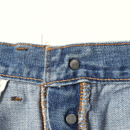[希少 ビッグサイズ] 70s 501 66前期 デニムパンツ / USA製 ボタン裏刻印6
