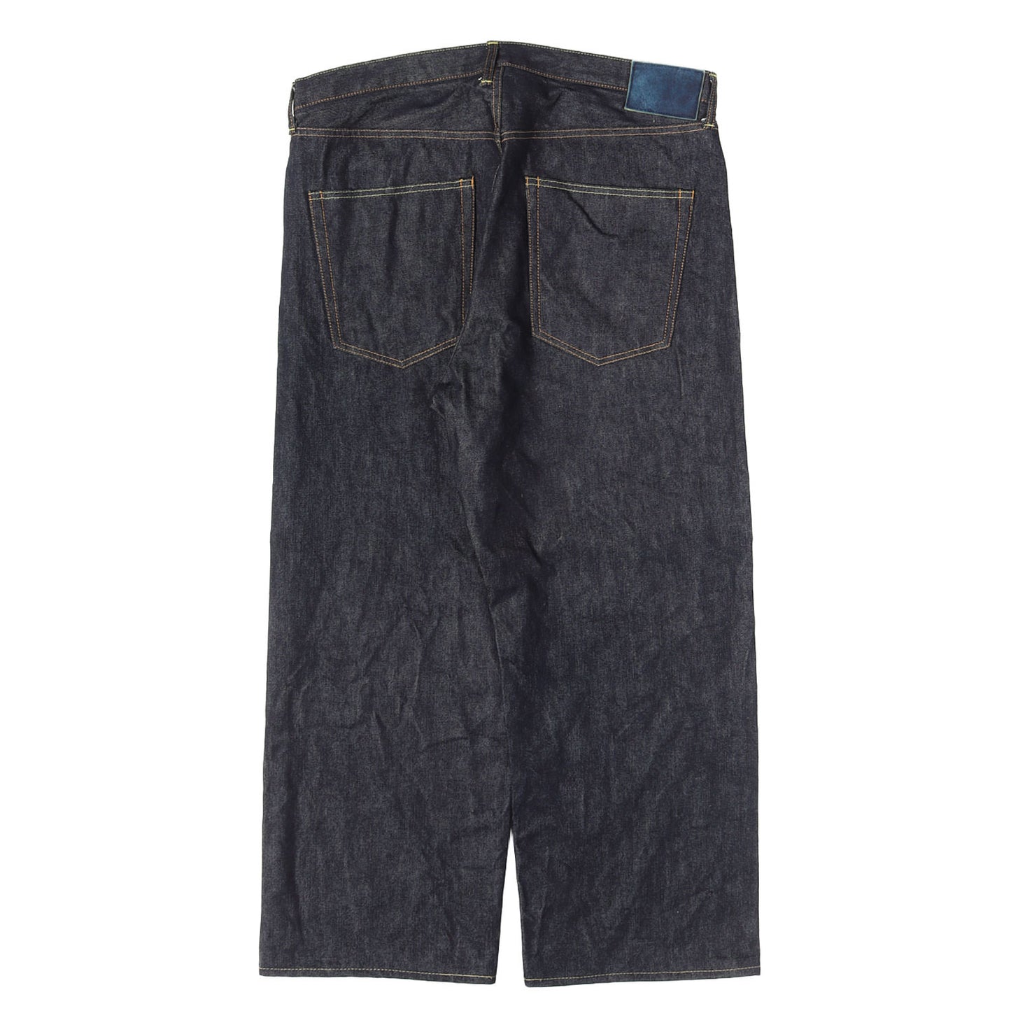 26SS リジッド ワイド デニムパンツ(SOCIAL SCULPTURE 01 WIDE UNWASHED)