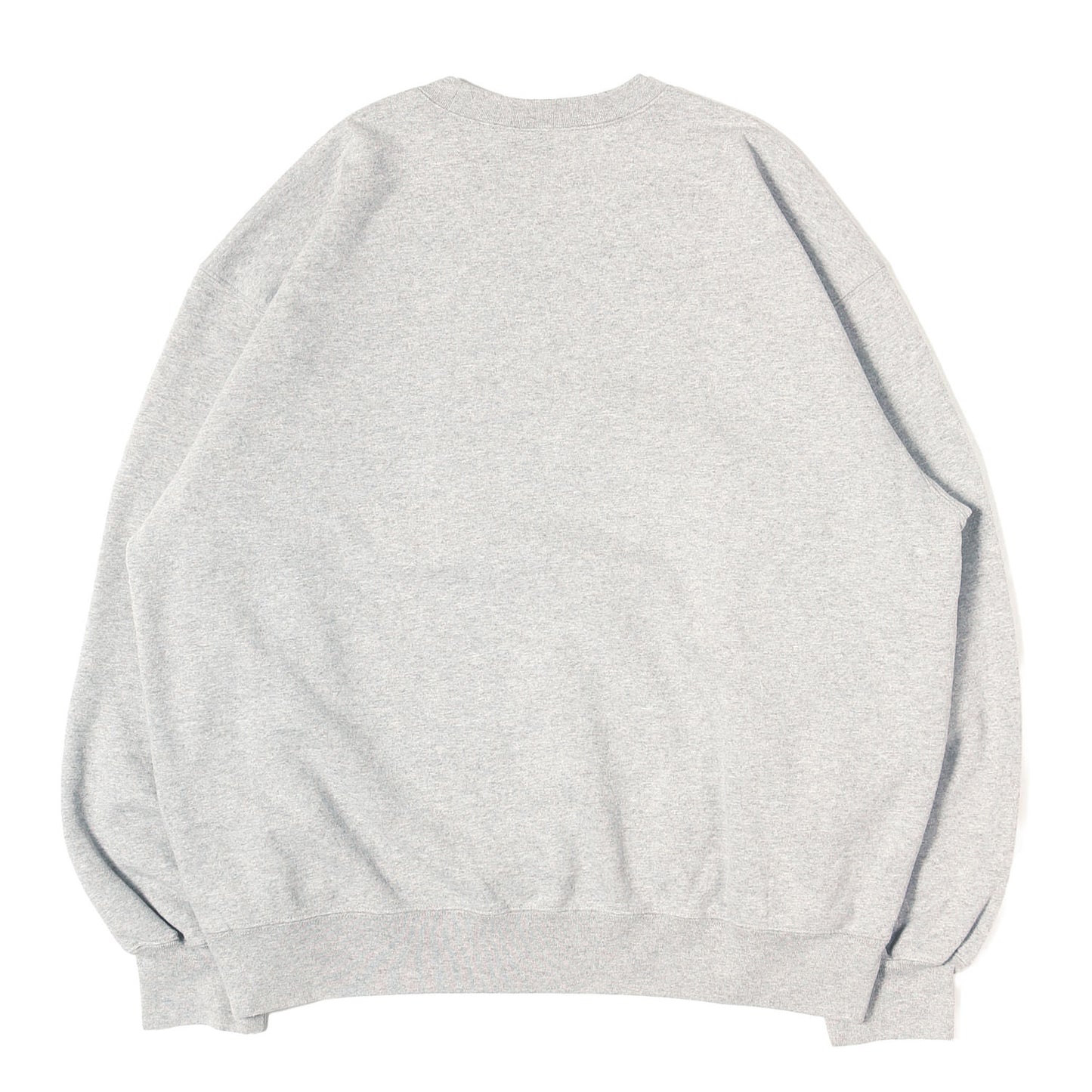 26SS チェックアップリケ アーチロゴ スウェット(Plaid Arc Crewneck)