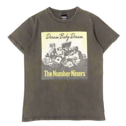 04SS ドリーム期 ダメージ加工 スカルグラフィック Tシャツ