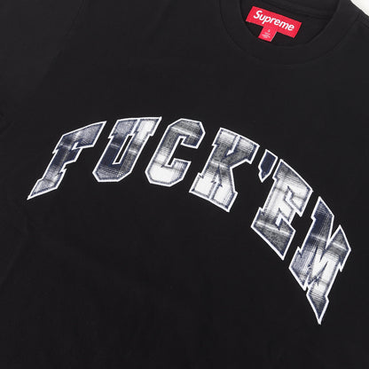 26SS チェック柄 FUCK'EMロゴ Tシャツ(Fuck Em Plaid S/S Top)