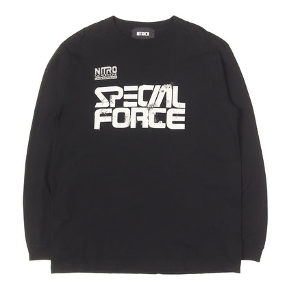 NITRICH SPECIAL FORCEロゴ ロングスリーブ Tシャツ