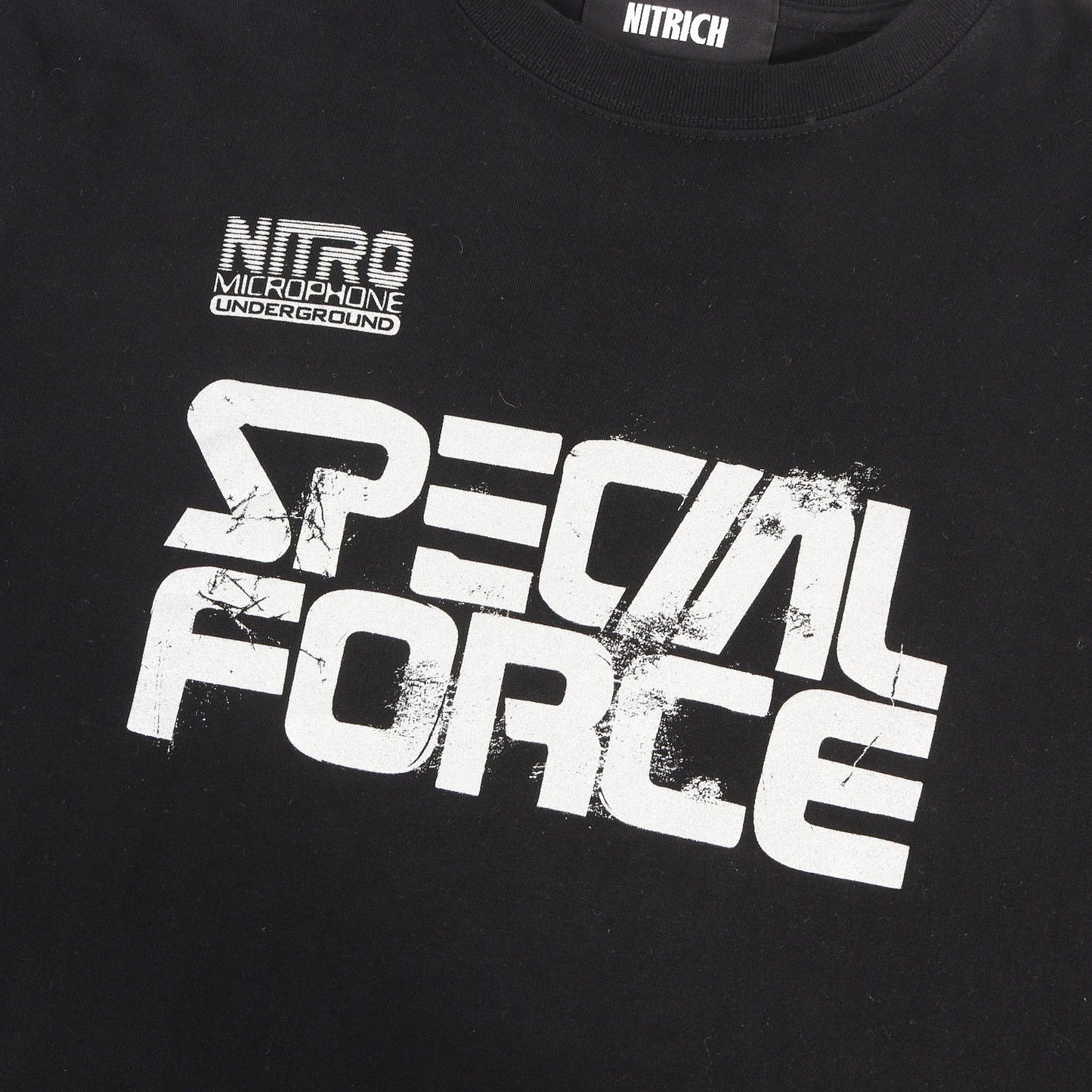 NITRICH SPECIAL FORCEロゴ ロングスリーブ Tシャツ