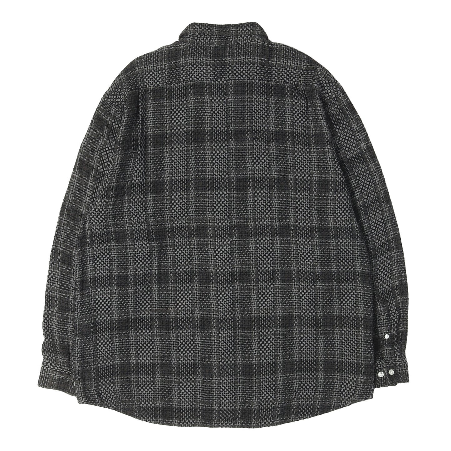 23SS バスケット ウィーブ チェック シャツ(Basket Weave Plaid Shirt)