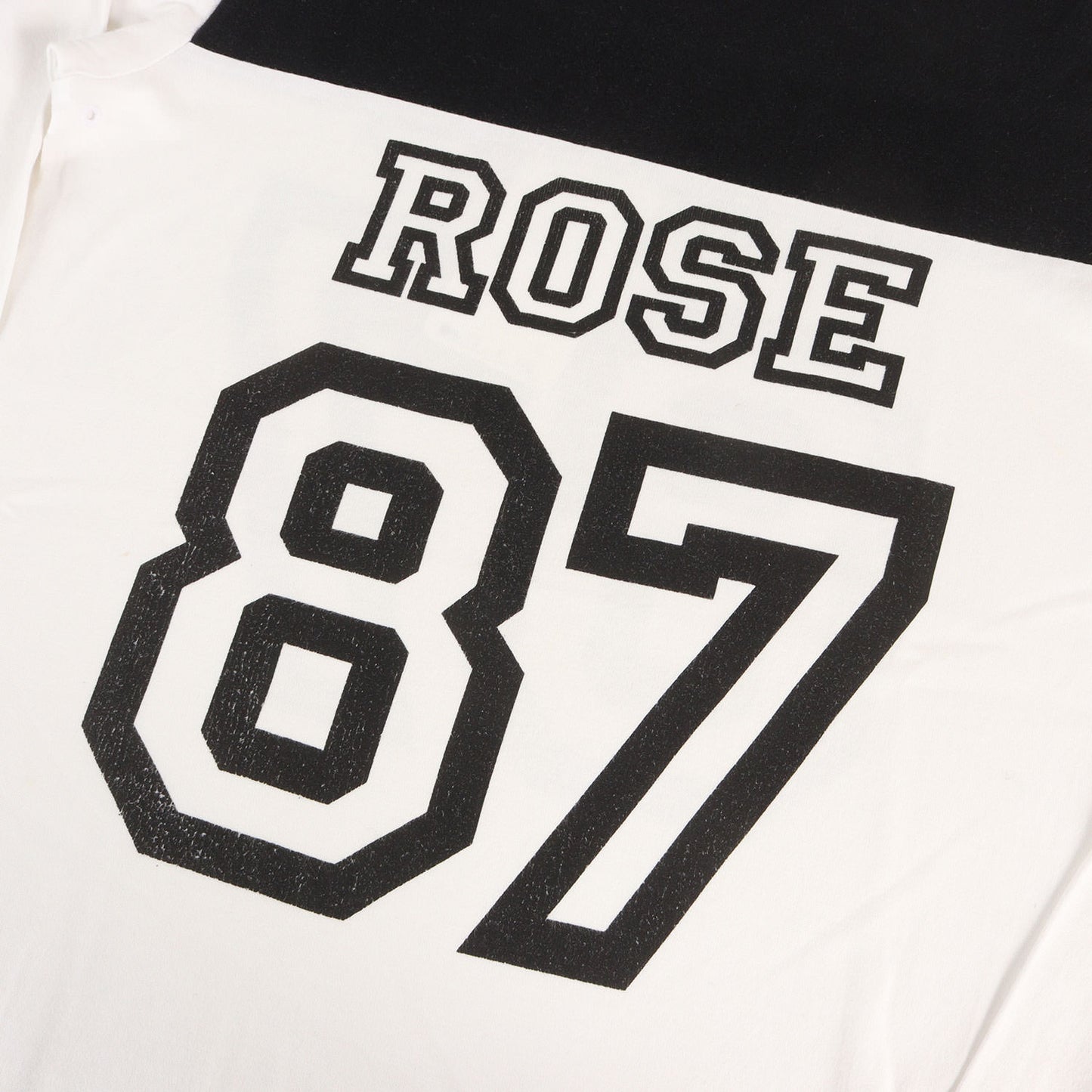 06SS ローズ期 ダメージ加工 フットボール ロングスリーブ Tシャツ