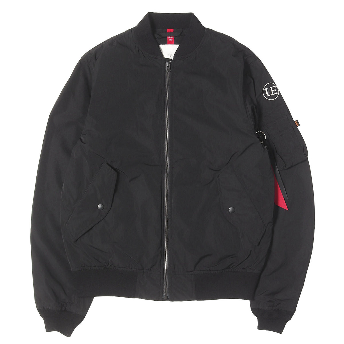 21SS ×fragment design ×ASGER JORN ×ALPHA 袖カスタム MA-1 フライトジャケット(MA-1 JACKET)