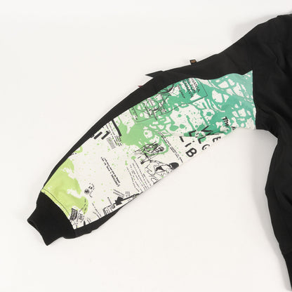 21SS ×fragment design ×ASGER JORN ×ALPHA 袖カスタム MA-1 フライトジャケット(MA-1 JACKET)