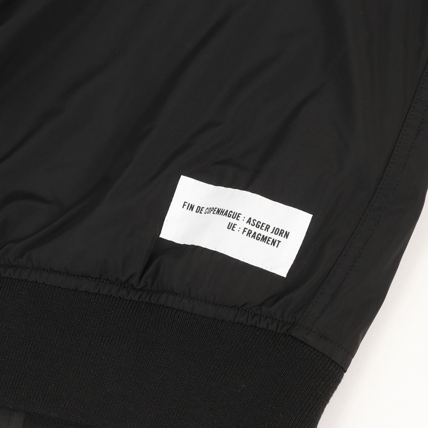 21SS ×fragment design ×ASGER JORN ×ALPHA 袖カスタム MA-1 フライトジャケット(MA-1 JACKET)