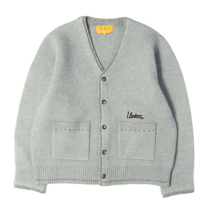 25AW チェーン刺繍ロゴ ニット カーディガン(JULIAN CARDIGAN)