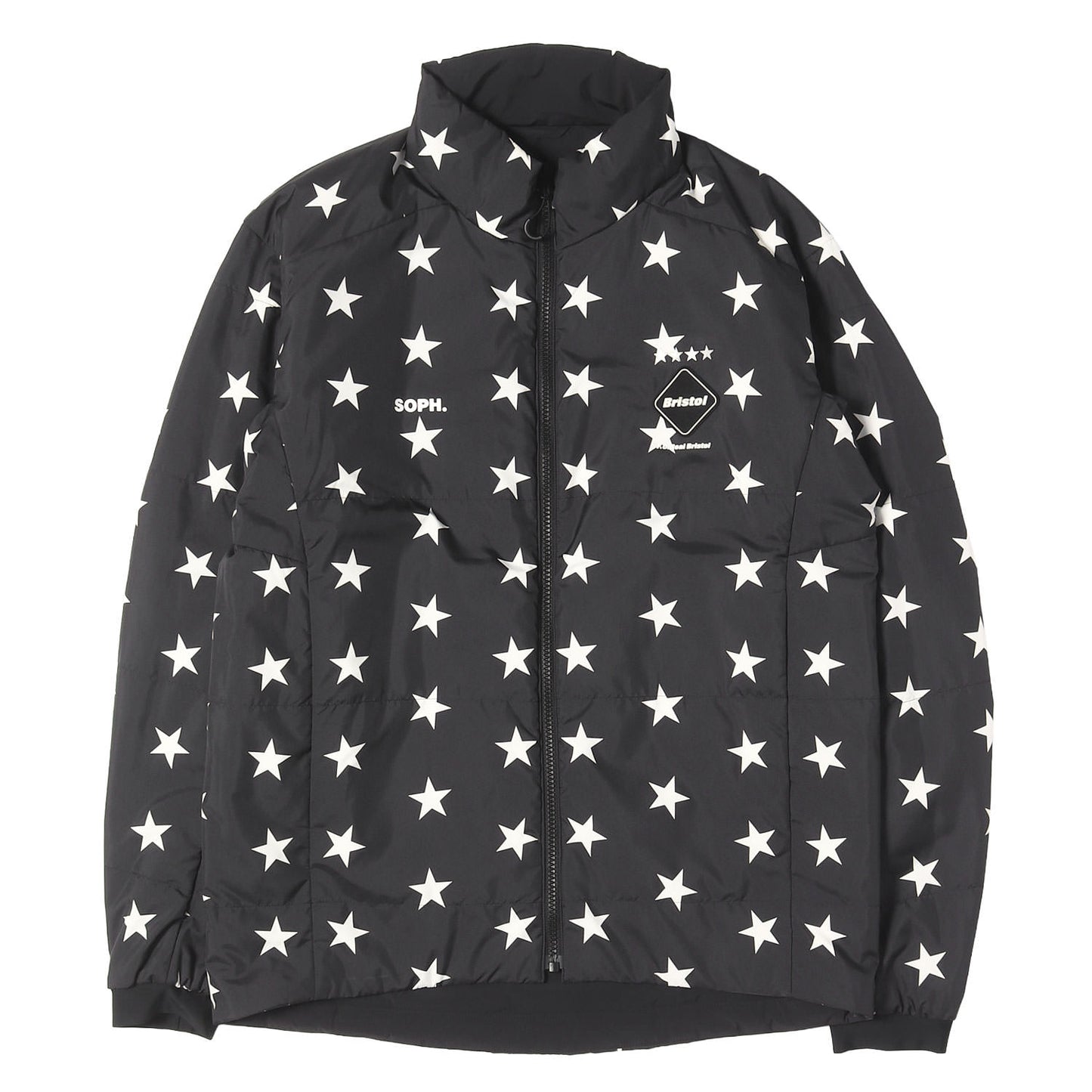 スター柄 リバーシブル 中綿ジャケット(REVERSIBLE PADDED BLOUSON)