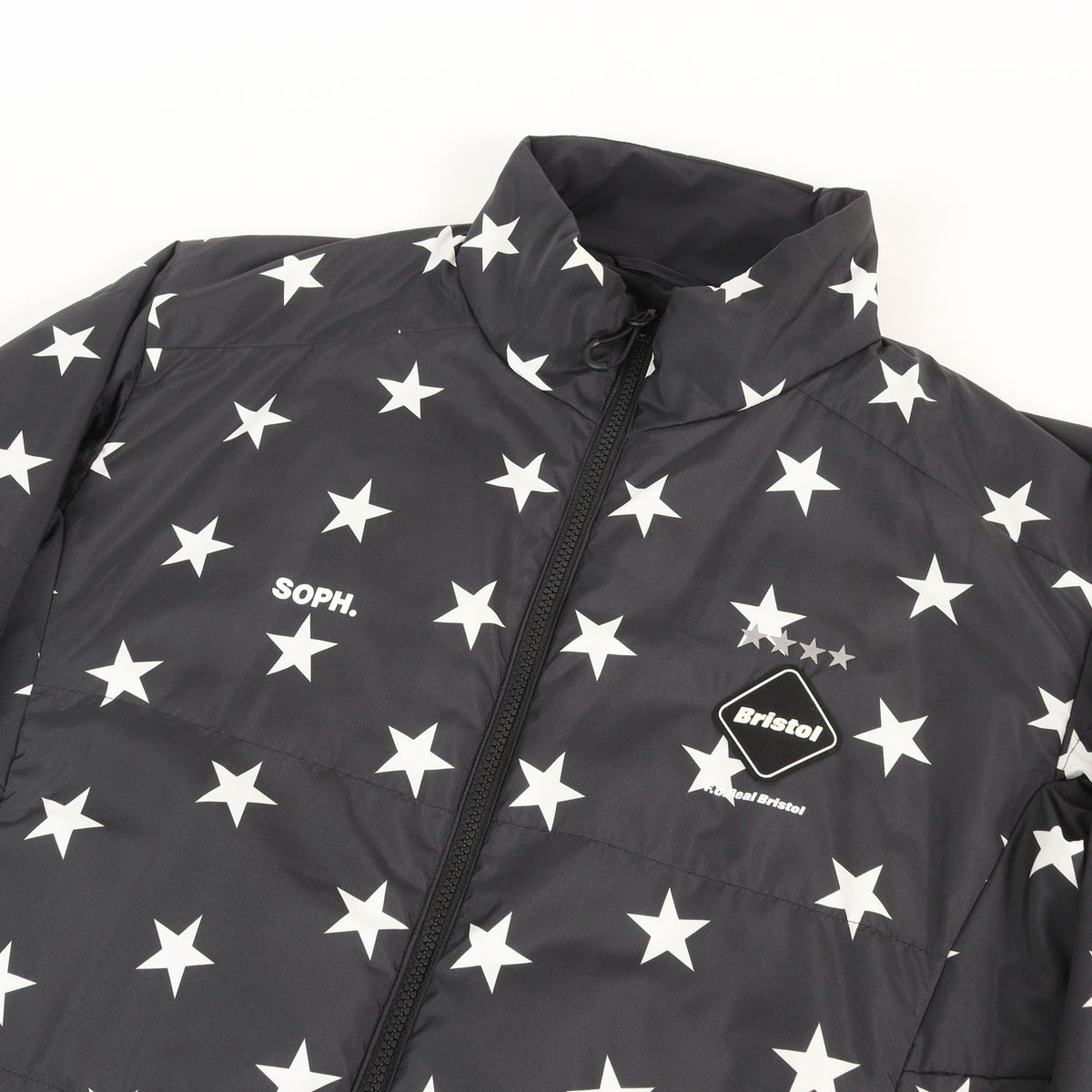 スター柄 リバーシブル 中綿ジャケット(REVERSIBLE PADDED BLOUSON)