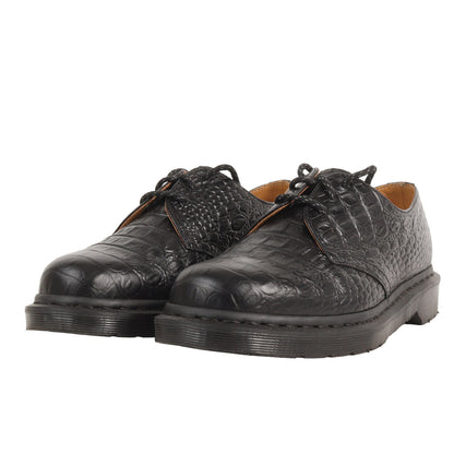 21SS ×Dr.Martens ×END. クロコ型押しレザー 3ホール シューズ(1461 3EYE SHOES)