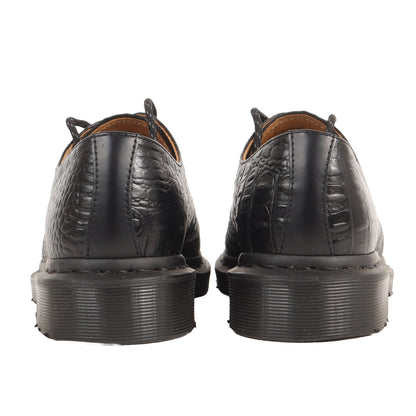 21SS ×Dr.Martens ×END. クロコ型押しレザー 3ホール シューズ(1461 3EYE SHOES)