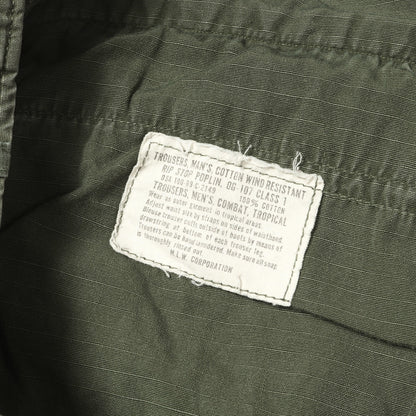 [ナム戦モデル] 60s 米軍実物 リップストップ ジャングルファティーグ カーゴパンツ