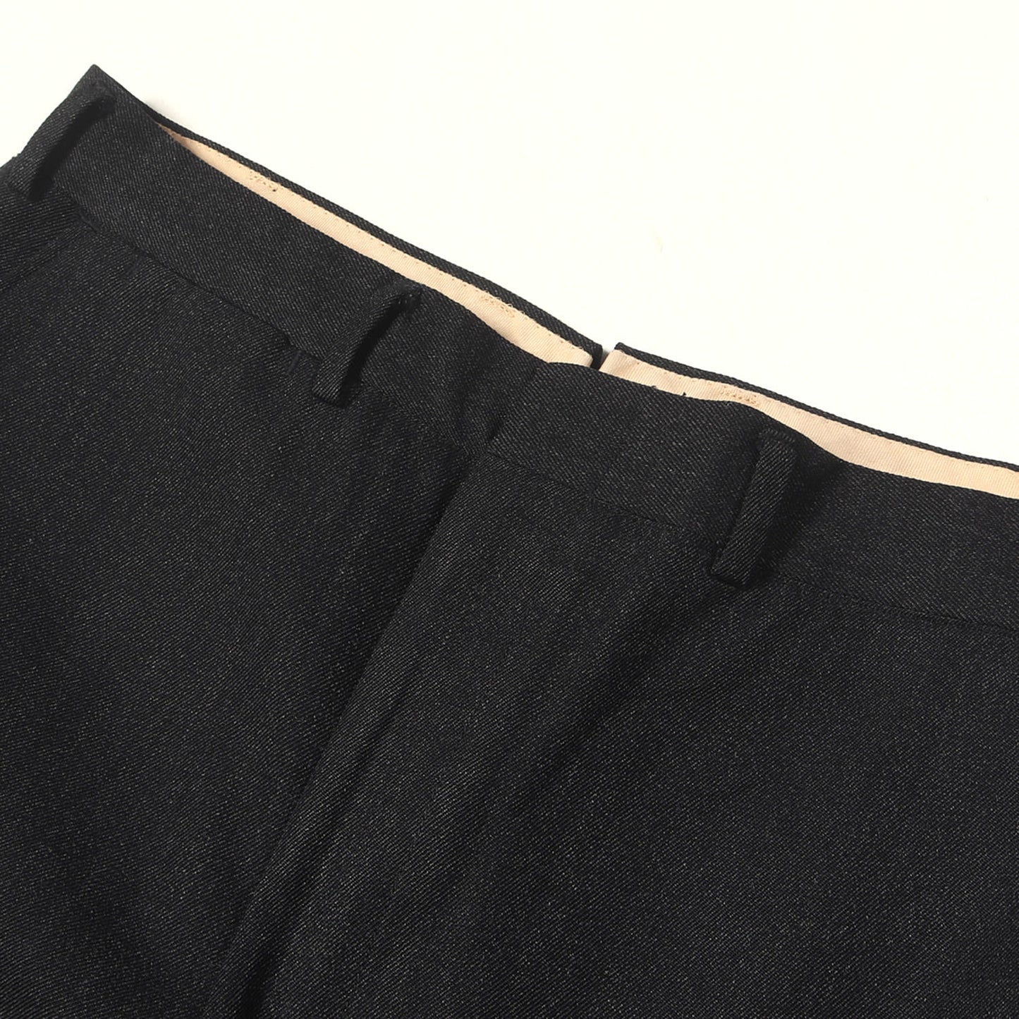 [CONMAR アルミジッパー] 60s ウールツイル ワイド スラックス パンツ