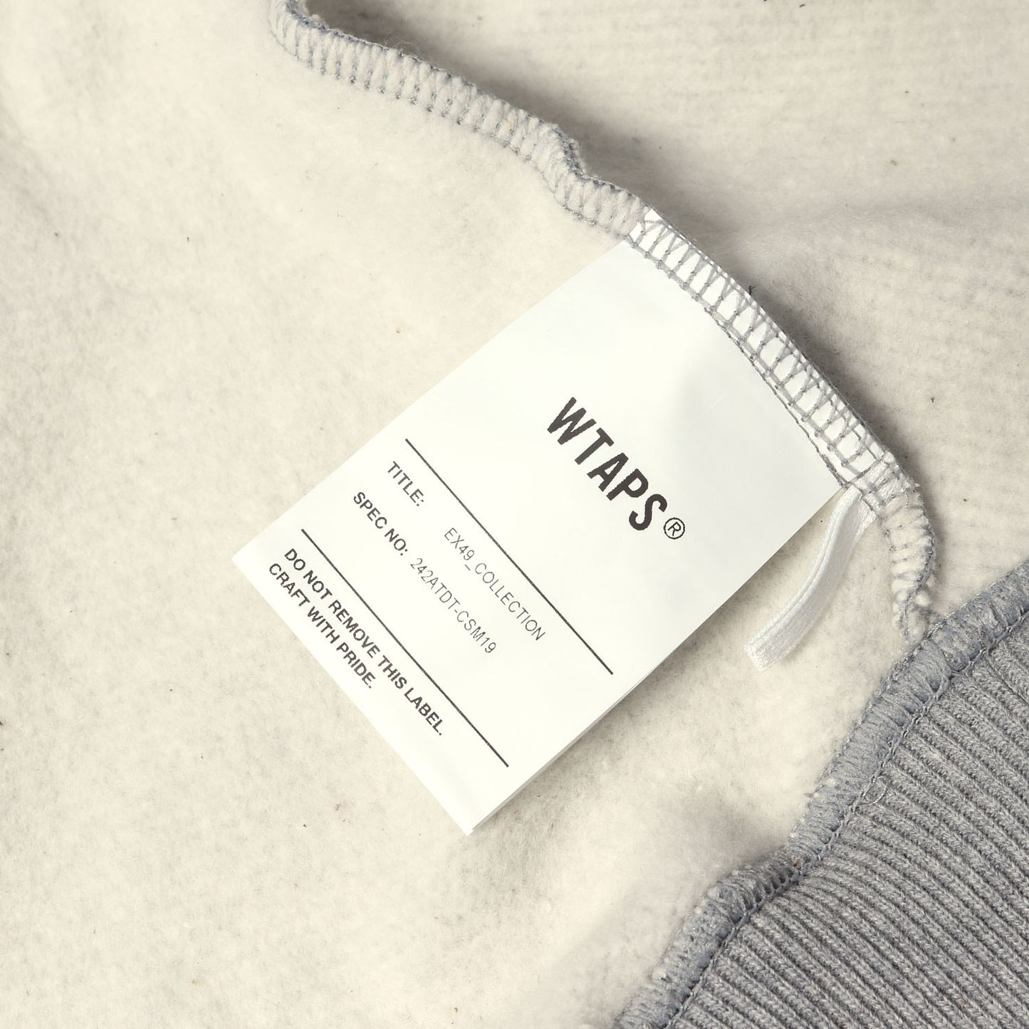 24AW サイズロゴ スウェットパーカー(ACADEMY / HOODY / COTTON)