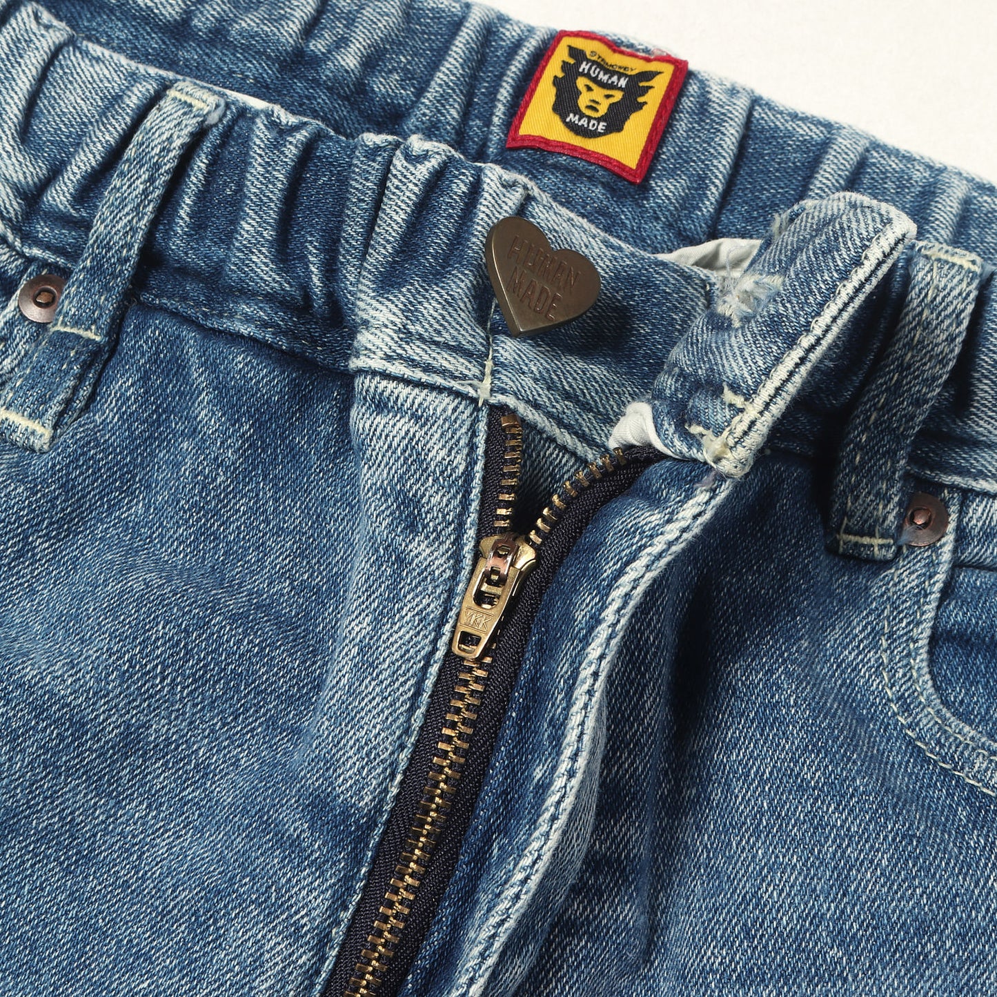ヴィンテージ加工 ペインター イージー デニム スウェットパンツ(RELAX DENIM PANTS)