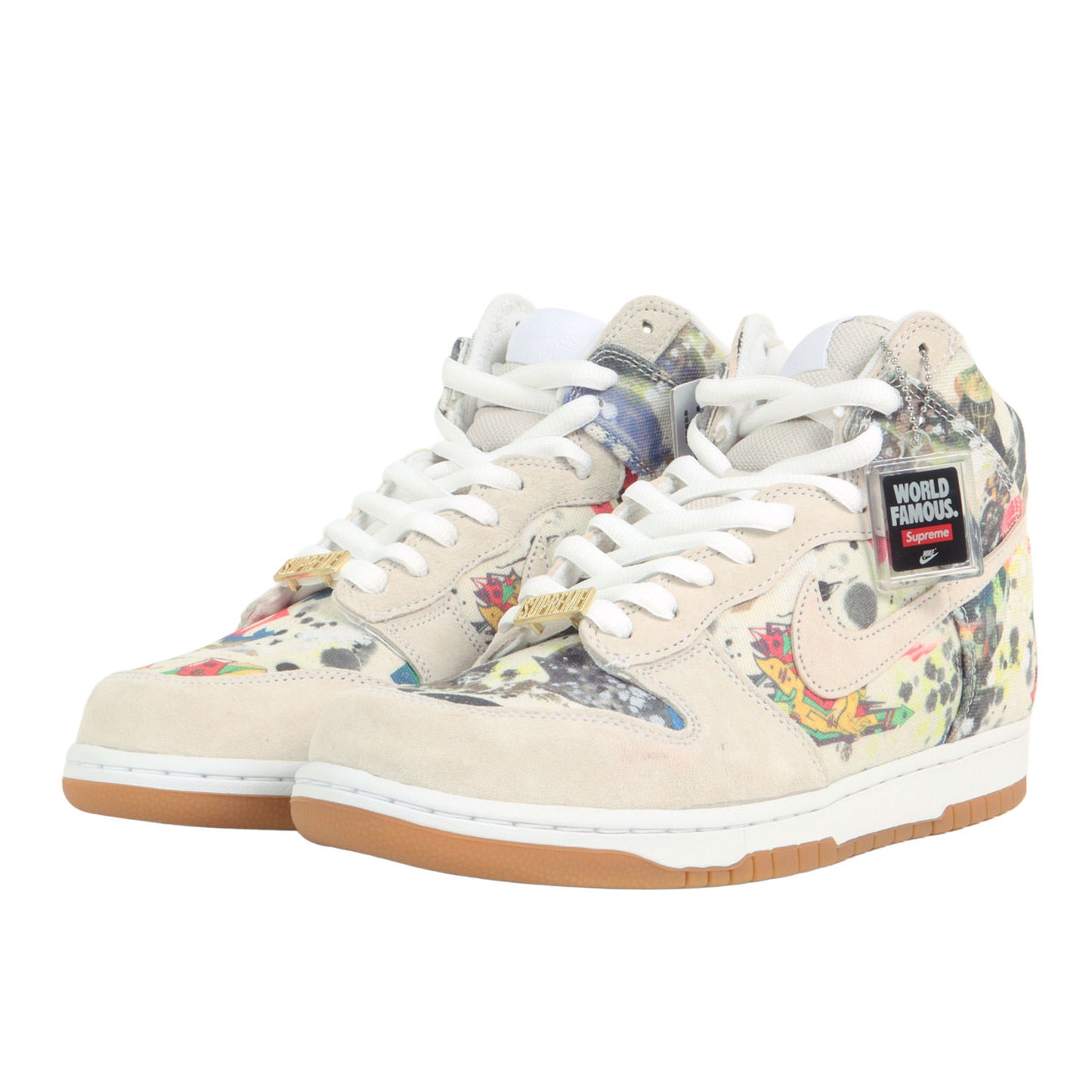 23AW ×NIKE ×RAMMELLZEE SB DUNK HIGH OG QG (FD8779-100)
