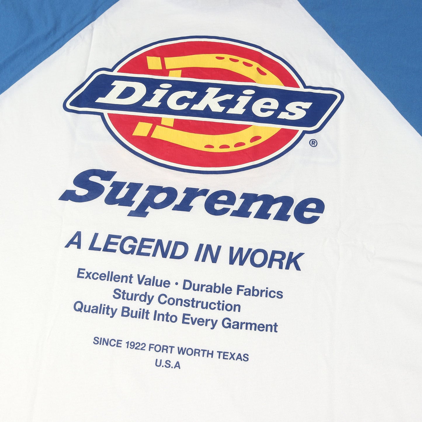 24AW ×Dickies ラグラン ロングスリーブ Tシャツ(Raglan L/S Top)