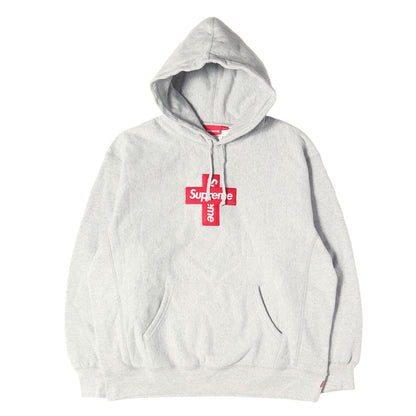 20AW クロスBOXロゴ スウェット パーカー(Cross Box Logo Hooded Sweatshirt)