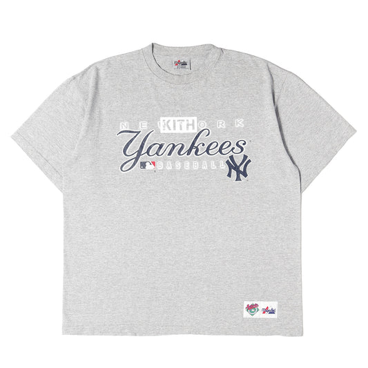 KITH TOKYO限定 古着リメイク ニューヨーク・ヤンキース BOXロゴ Tシャツ