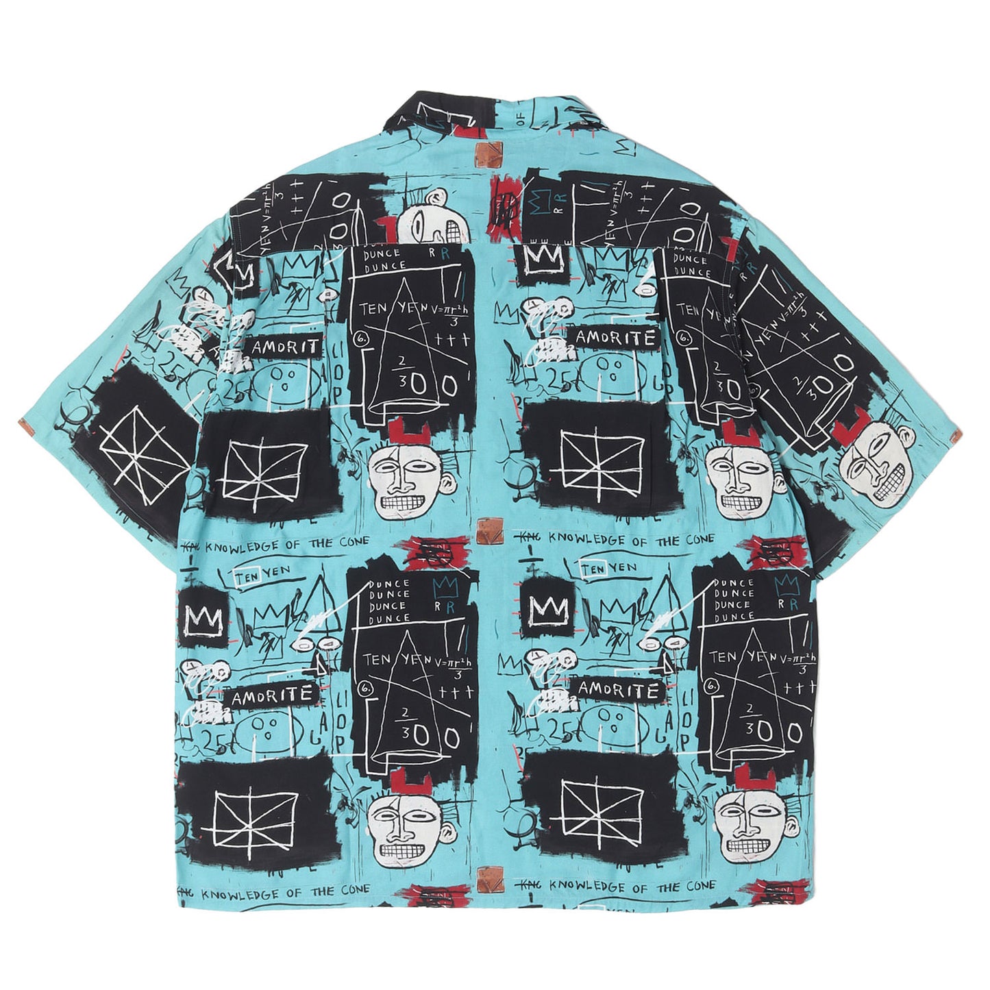 24SS ×JEAN-MICHEL BASQUIAT レーヨン ハワイアンシャツ / アロハシャツ(S/S HAWAIIAN SHIRT)