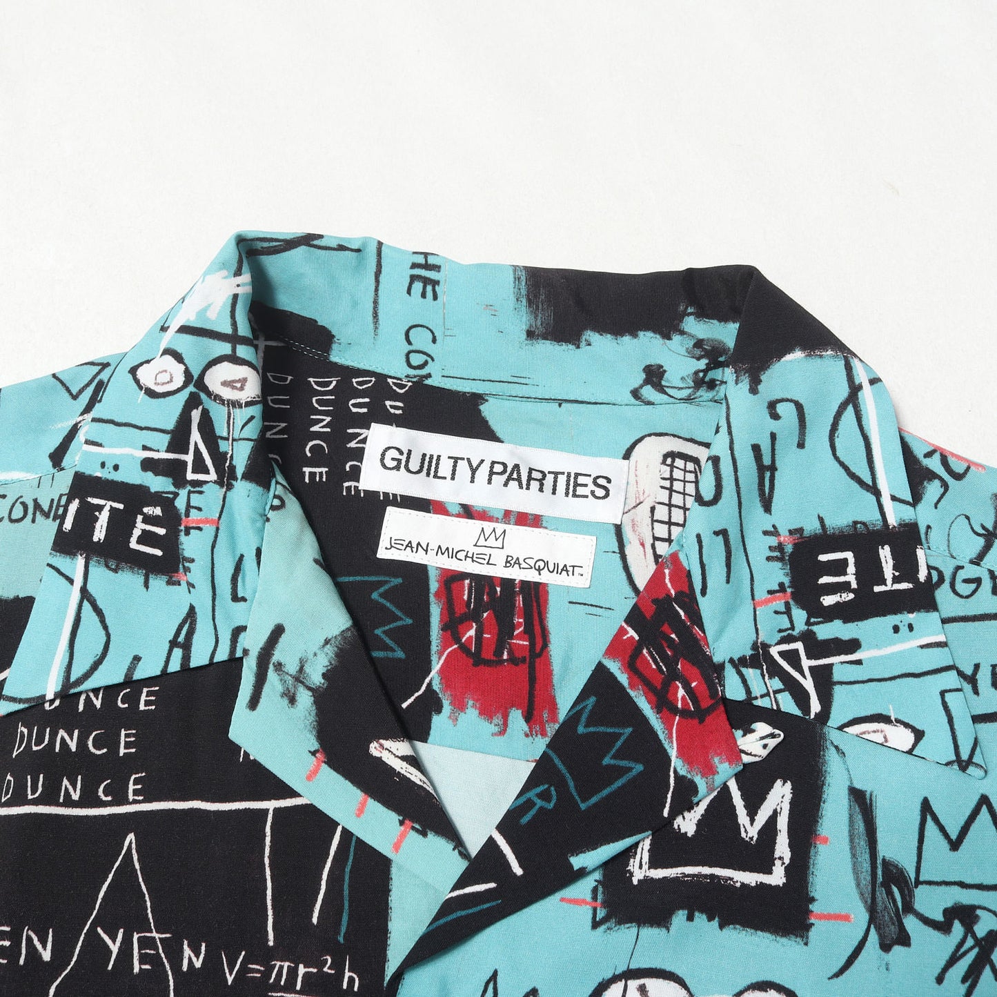 24SS ×JEAN-MICHEL BASQUIAT レーヨン ハワイアンシャツ / アロハシャツ(S/S HAWAIIAN SHIRT)