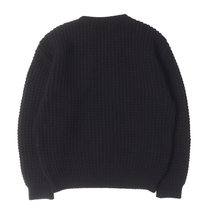 24AW ヘビー ワッフル ウールニット セーター(WAFFLE KNIT SWEATER)