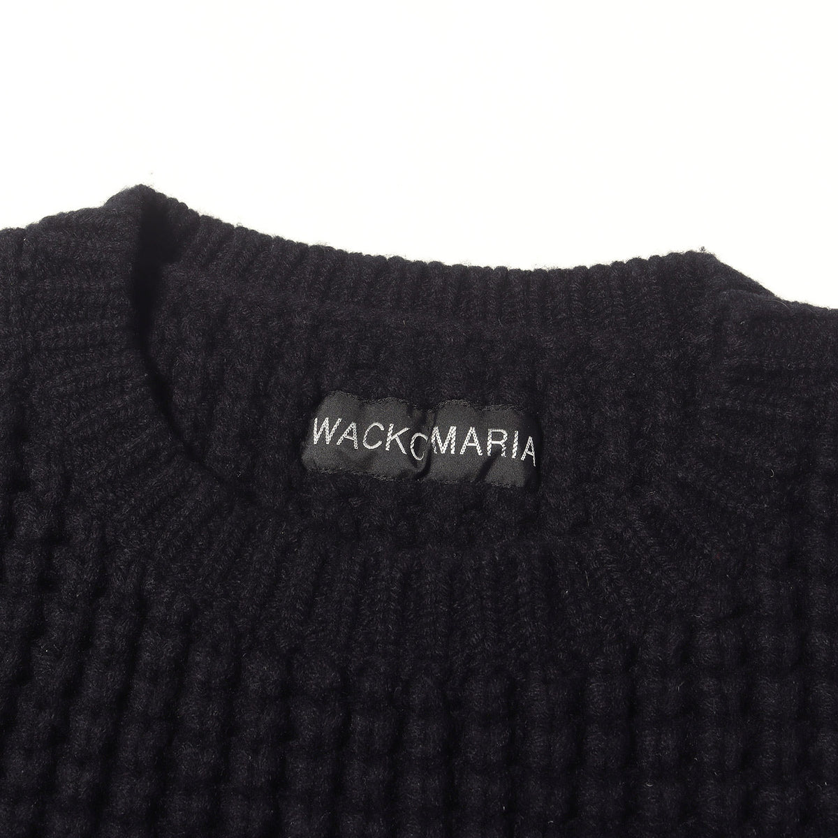 24AW ヘビー ワッフル ウールニット セーター(WAFFLE KNIT SWEATER)