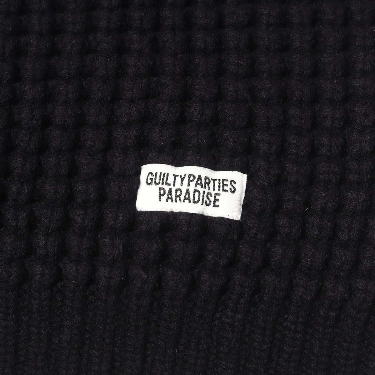24AW ヘビー ワッフル ウールニット セーター(WAFFLE KNIT SWEATER)