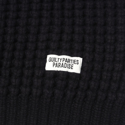 24AW ヘビー ワッフル ウールニット セーター(WAFFLE KNIT SWEATER)