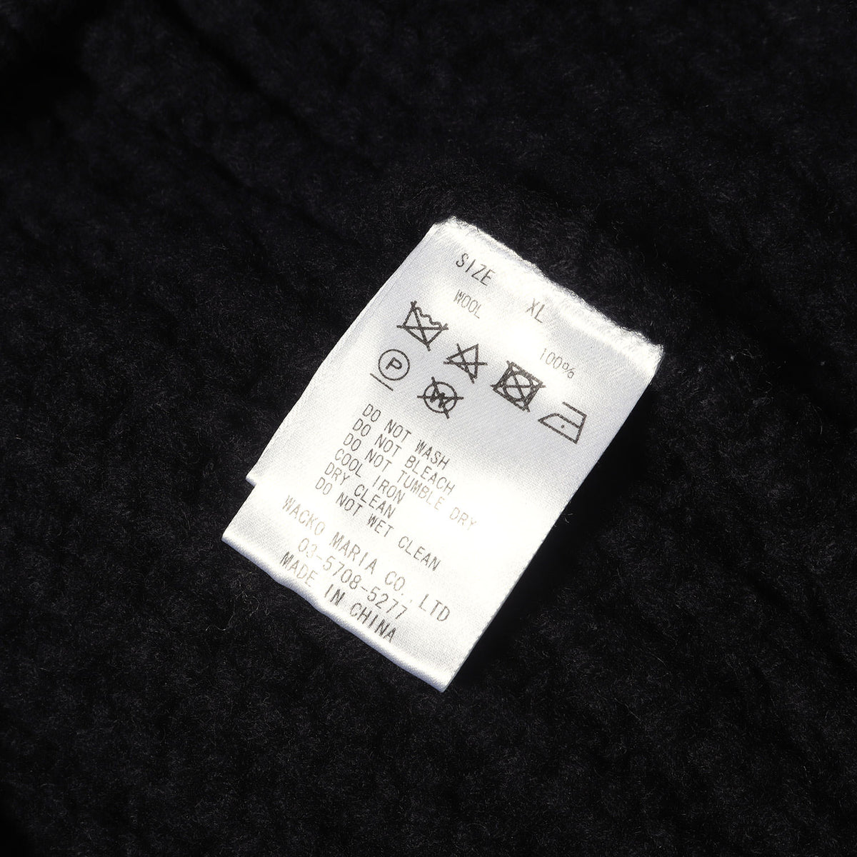 24AW ヘビー ワッフル ウールニット セーター(WAFFLE KNIT SWEATER)