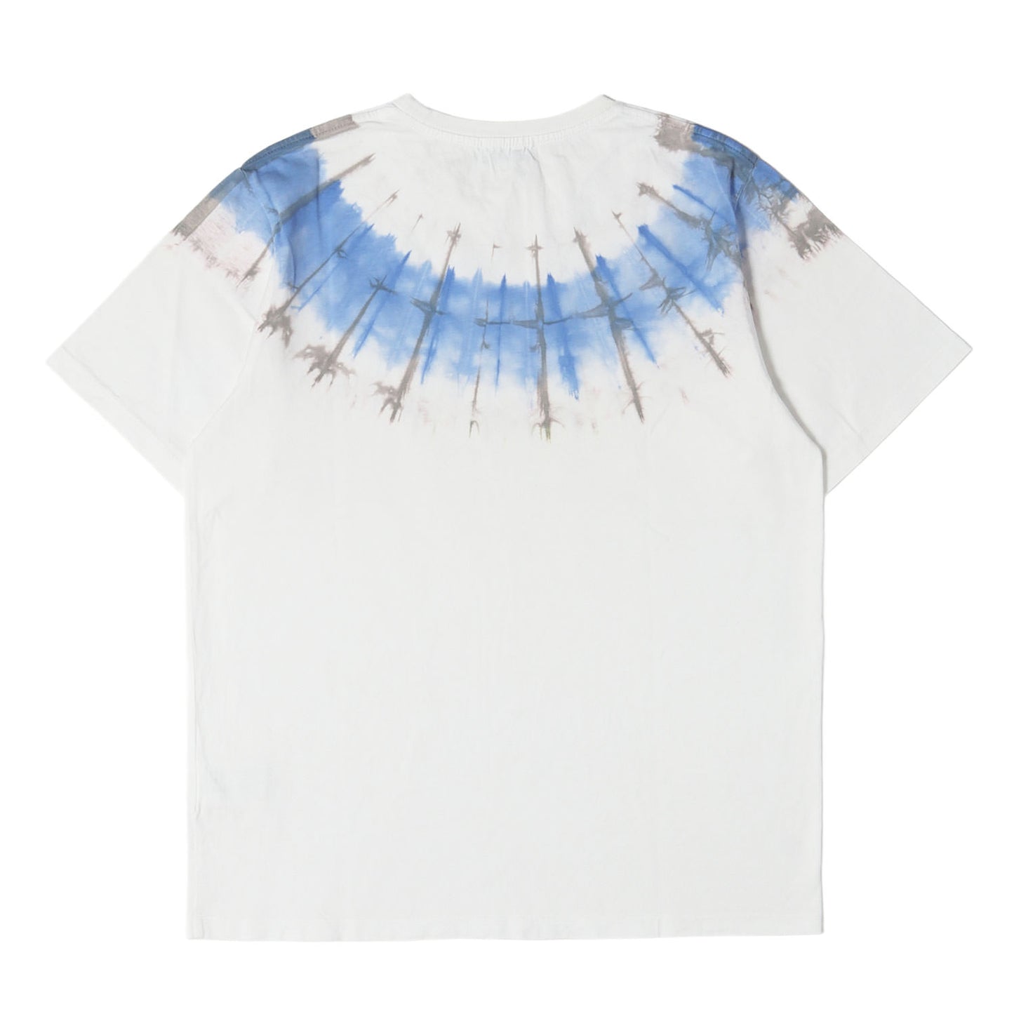 タイダイ染め デザイン Tシャツ(tie-dye s/s white tee)