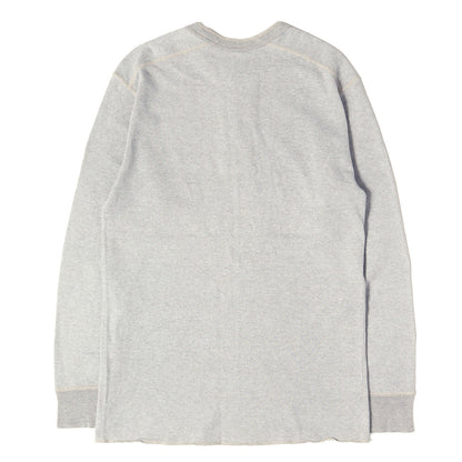 ヘンリーネック 無地 ロングスリーブ Tシャツ