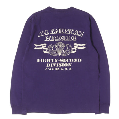 AIR BORNE ミリタリープリント ロングスリーブ Tシャツ