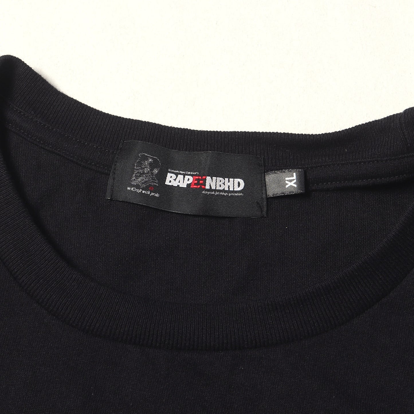 24AW ×NEIGHBORHOOD 猿顔 クロスソード Tシャツ